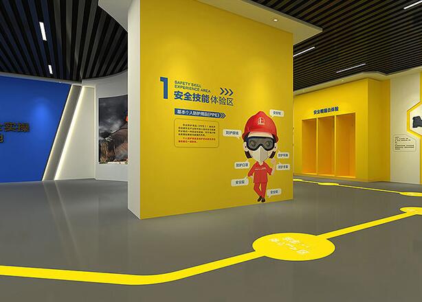 上�v润意合施工安全体验馆|展馆设计,展厅设计